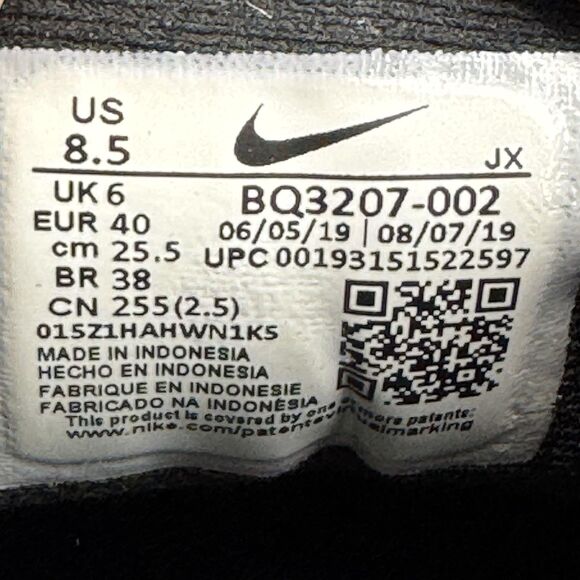 Nike Shoes Womens Size 8.5 Black White Revolution 5 Running Sneaker BQ3207-002 - Picture 9 of 9